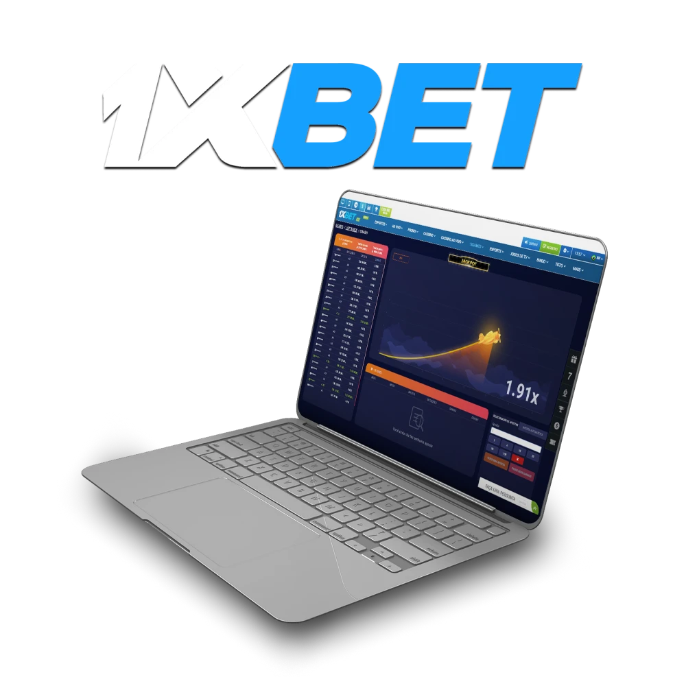 Para jogar Aviator escolha 1xbet.