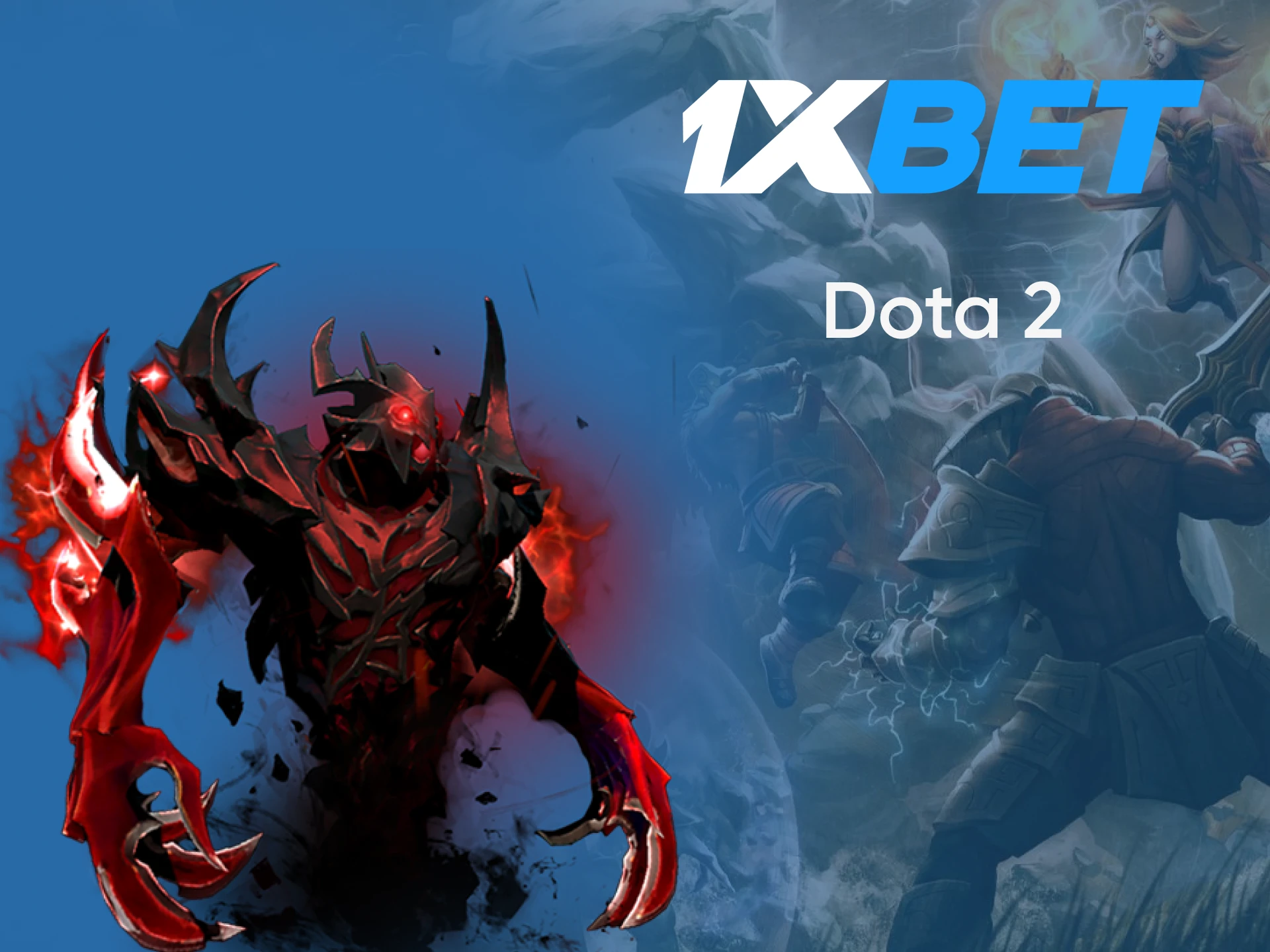 Para apostas em eSports da 1xbet, escolha Dota 2.