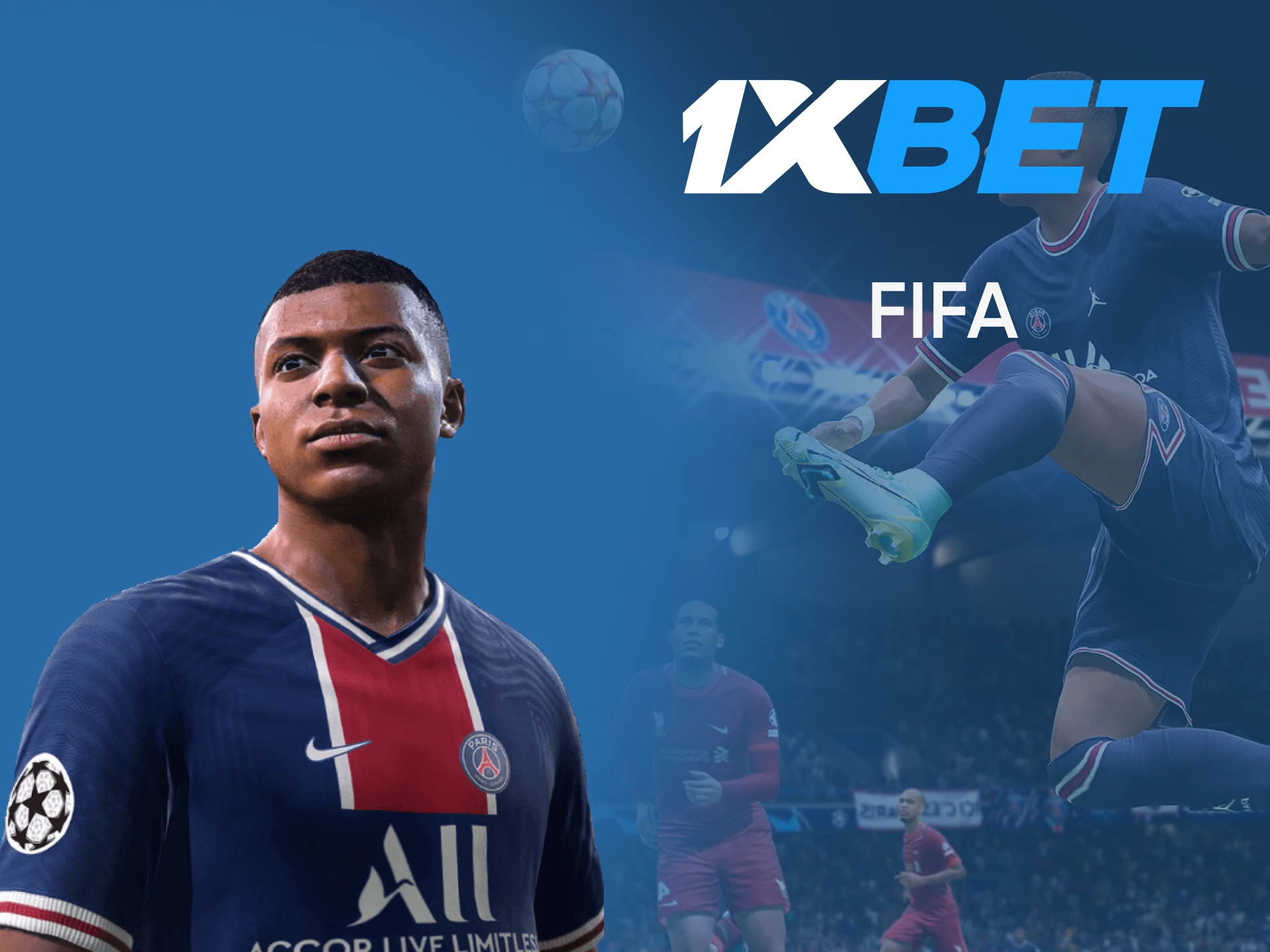 Para apostas em eSports da 1xbet, escolha Fifa.