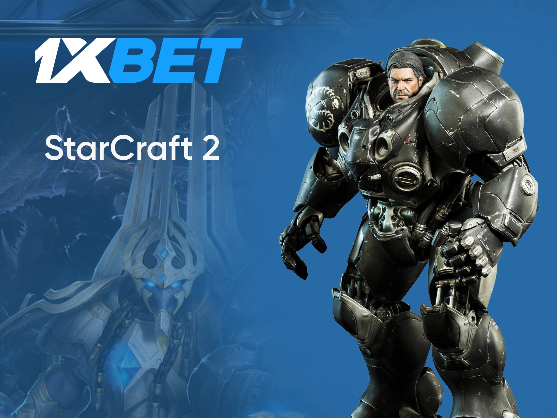Para apostas em eSports da 1xbet, escolha StarCraft 2.