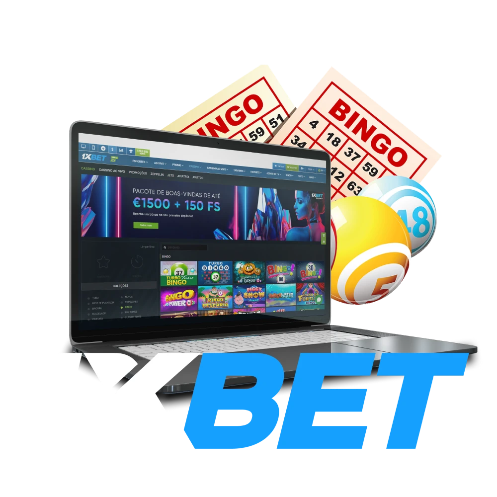 Para jogar bingo, escolha 1xbet.