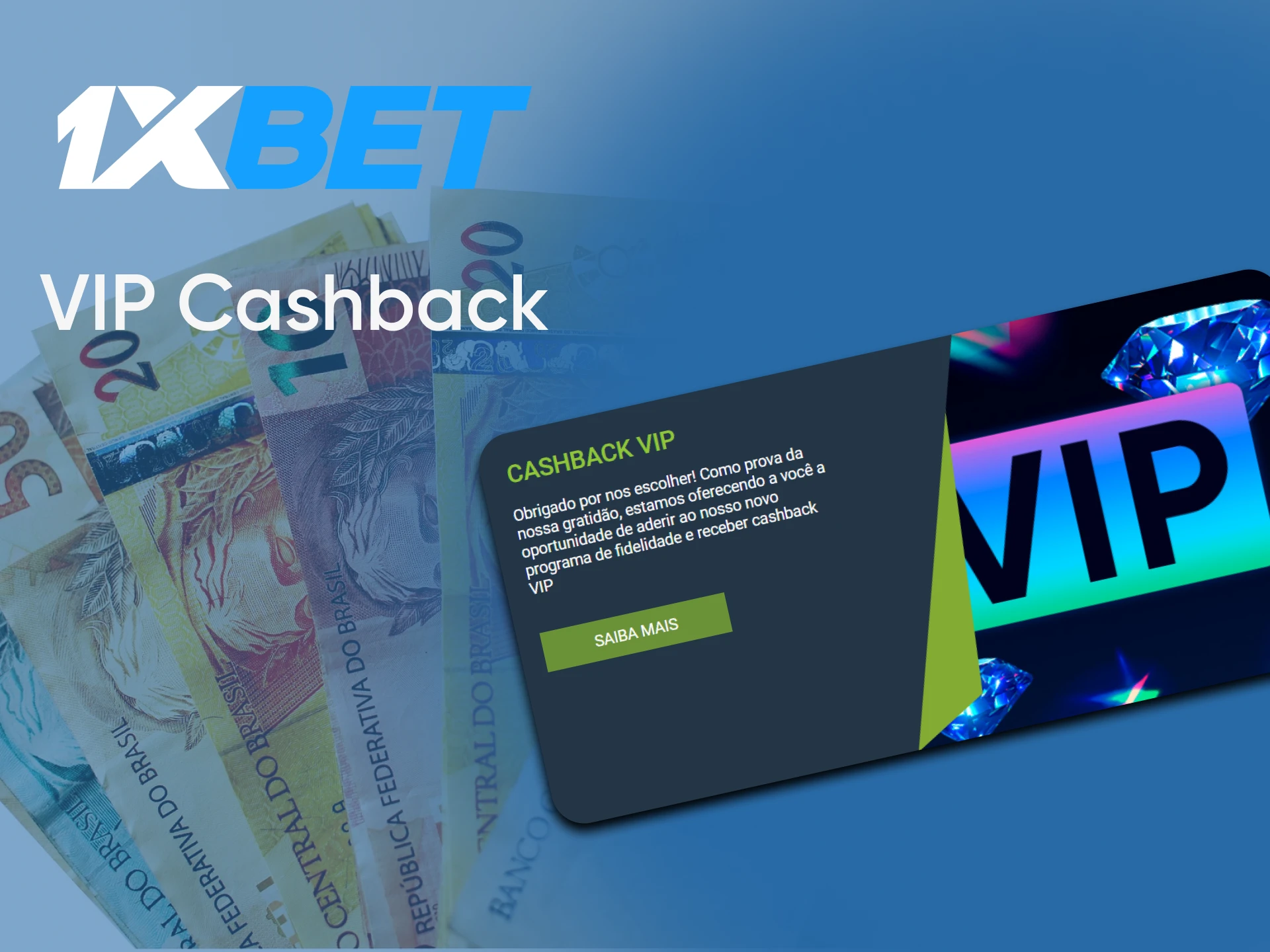 Receba reembolso da 1xbet por jogar blackjack.