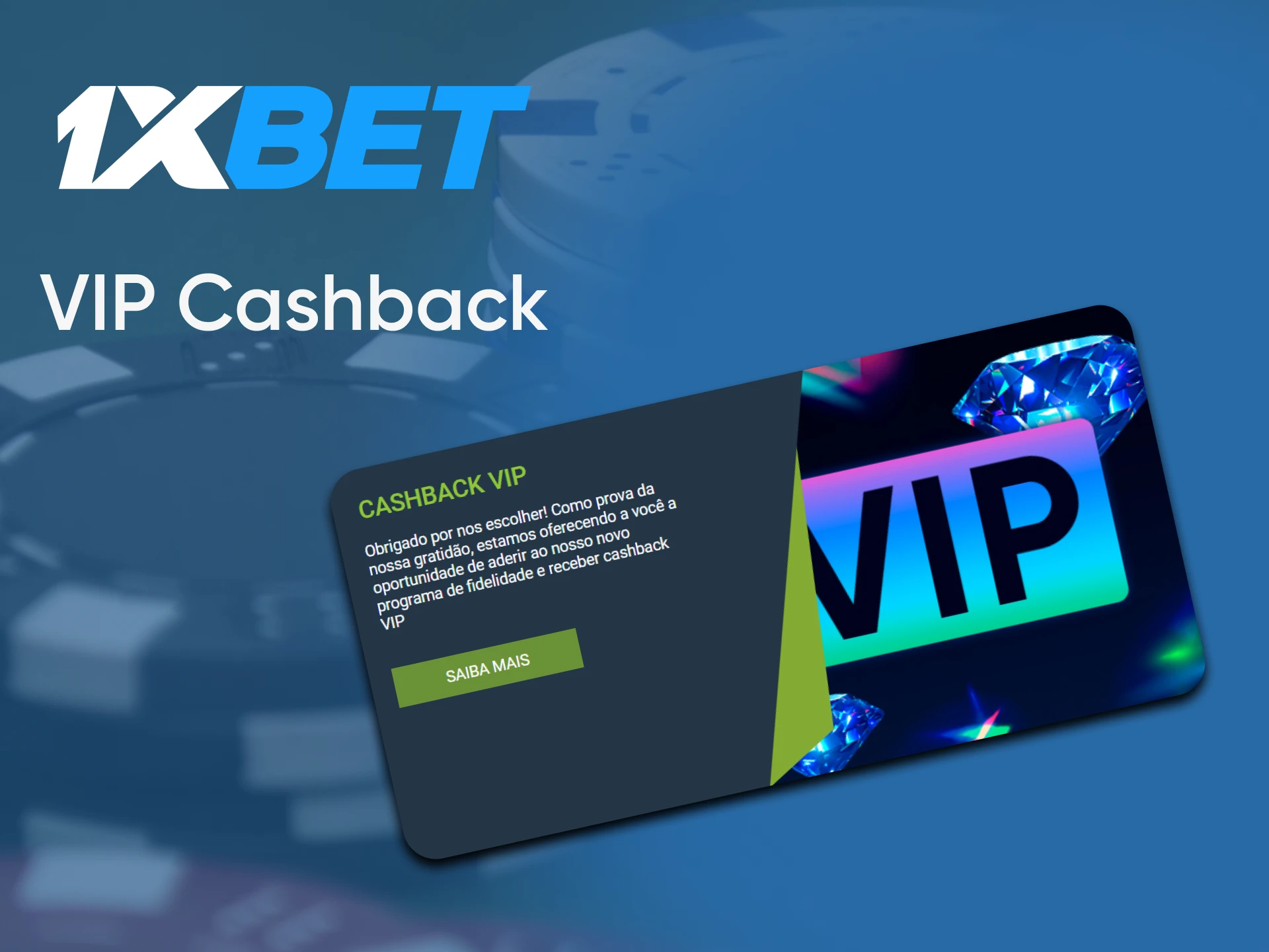 Receba reembolso por jogar pôquer na 1xbet.