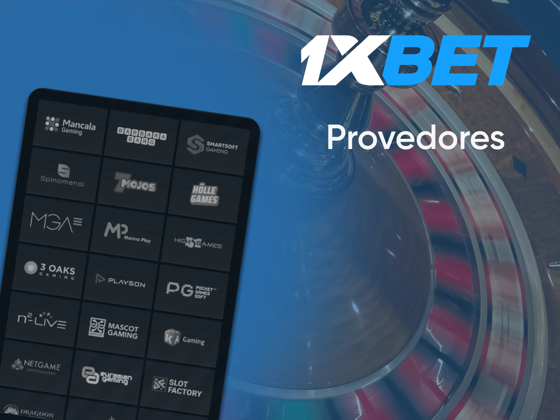 Iremos informá-lo sobre os fornecedores de jogos de roleta na 1xbet.