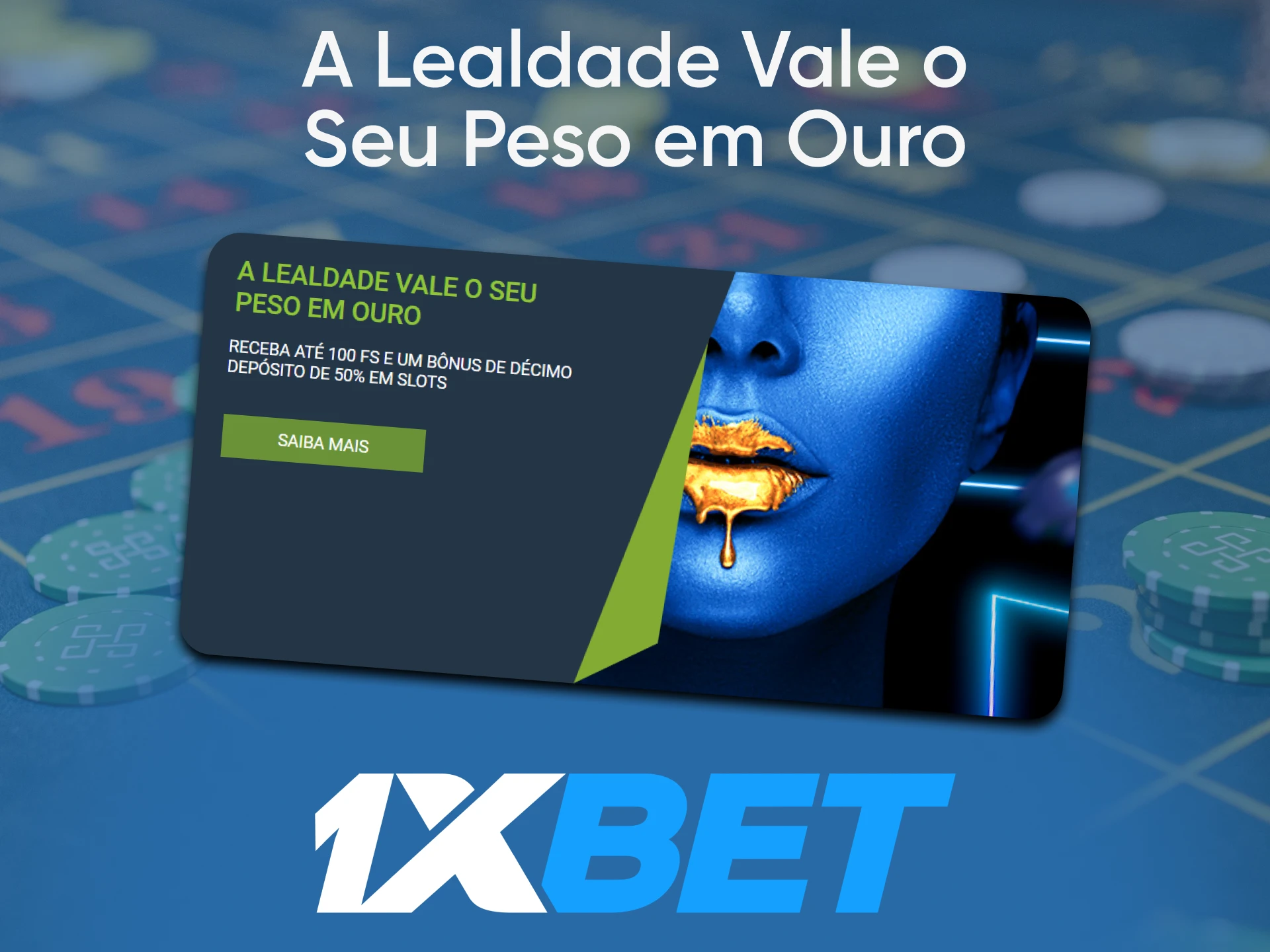 Ao jogar slots você recebe um bônus da 1xbet.